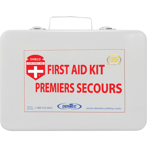 Shield First Aid Kit, Meets/Exceeds CSA Z1220-24 Type 2 Low-Risk Environment, Small (2-25 Workers) Pryde Industrial Inc.