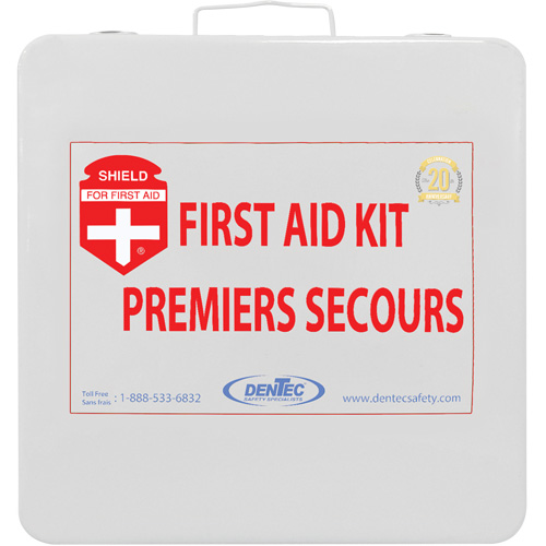 Shield First Aid Kit, Meets/Exceeds CSA Z1220-24 Type 2 Low-Risk Environment, Medium (26-50 Workers) Pryde Industrial Inc.