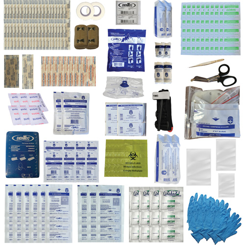 Shield First Aid Kit, Meets/Exceeds CSA Z1220-24 Type 3 High-Risk Environment, Medium (26-50 Workers) Pryde Industrial Inc.