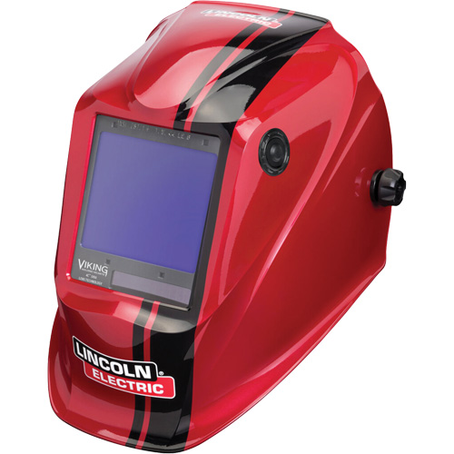 VIKING 3350 Code Red&reg; Welding Helmet, 3.74" L x 3.34" W View Area, 5 - 13 Shade Range Pryde Industrial Inc.