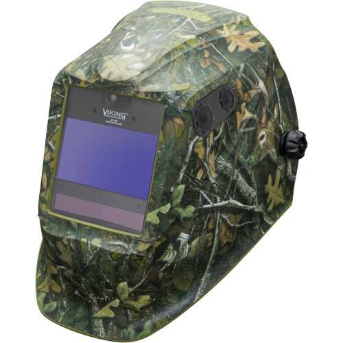 Masque de soudage VIKING 2450 s&eacute;rie ADV White Tail Camo, 3,82" lo x 2,44" la Champ de vision, Teinte 5 - 13 Pryde Industrial Inc.
