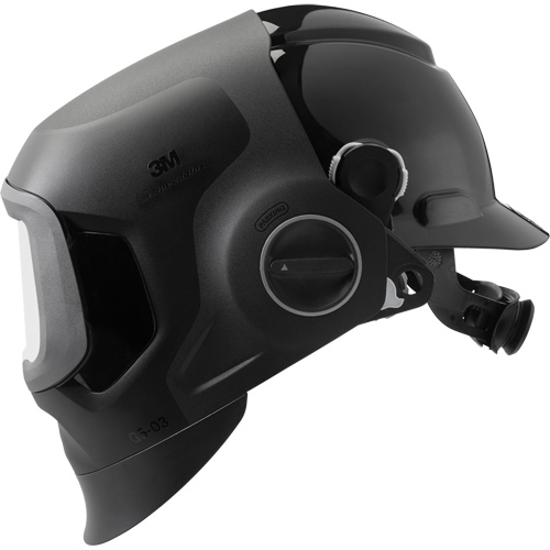 Speedglas G5-03 Pro Black Fixed Front Welding Helmet & Hard Hat Pryde Industrial Inc.