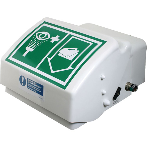 Eye/Face Wash, Wall-Mount Installation, Plastic Bowl Pryde Industrial Inc.