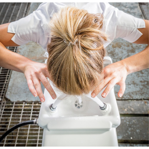 Eye/Face Wash, Wall-Mount Installation, Plastic Bowl Pryde Industrial Inc.