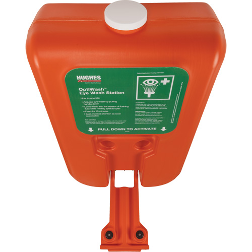 Portable Self-Contained Eyewash Station, Gravity-Fed, 10 gal. Capacity, Meets ANSI Z358.1 Pryde Industrial Inc.