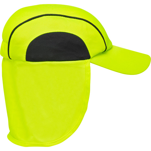 Cooling Hat with Neck Shade, Hi-Vis Lime Pryde Industrial Inc.