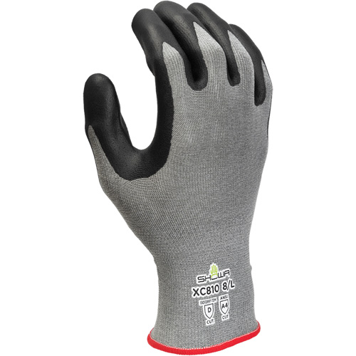 Gants r&eacute;sistants &agrave; la coupe XC810, Taille 6/Petit, Calibre 18, Rev&ecirc;tement Nitrile, Enveloppe en PEHP, ASTM ANSI niveau A4/EN 388 niveau D Pryde Industrial Inc.