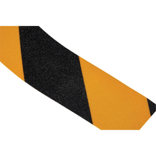 Anti-Skid Tape, 2" x 60', Black & Yellow Pryde Industrial Inc.