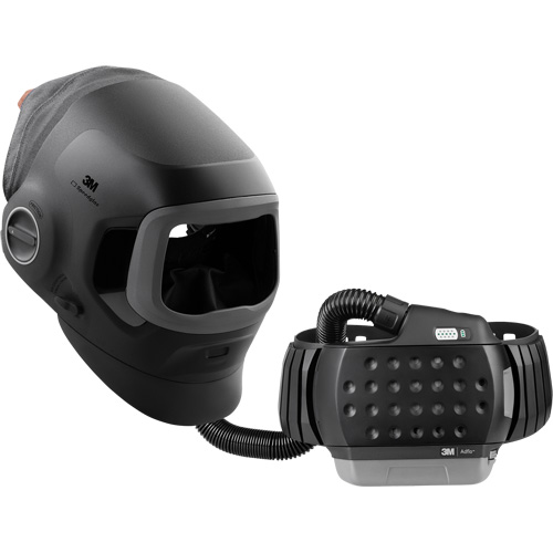 Casque de soudage Speedglas G5-03 Pro-Air avec syst&egrave;me de respirateur d'&eacute;puration d'air propuls&eacute; Adflo — SANS filtre autoassombrissant, Masque de soudage, Pile Lithium-ion Pryde Industrial Inc.