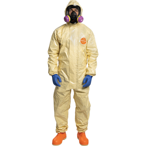 Tychem&reg; 6000 SFR Coverall, Size Small, Khaki Pryde Industrial Inc.