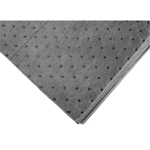Feuilles absorbantes li&eacute;es, Universel, 15" x 19", 10 gal. d'absorption Pryde Industrial Inc.