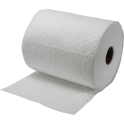 Bonded Sorbent Rolls, Heavyweight, 150' L x 15" W, 12 gal. Absorbancy Pryde Industrial Inc.