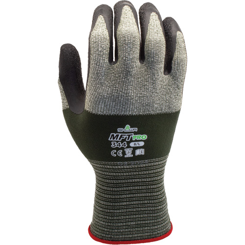 Gants MFT PRO 344, Taille 6/Petit, Calibre 13, Rev&ecirc;tement Latex de caoutchouc, Enveloppe en Nylon/Microfibre, EN 388 niveau 1/EN 388 niveau A Pryde Industrial Inc.