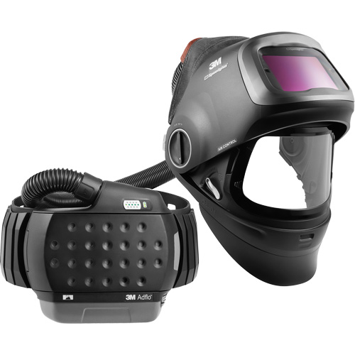 Speedglas G5-01 Heavy-Duty Welding Helmet with Adflo PAPR Assembly, Welding Helmet, Lithium-Ion Battery Pryde Industrial Inc.