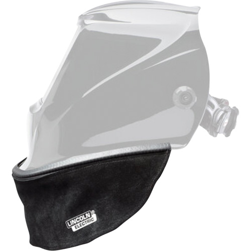 Split Leather Helmet Bib with Press Fit Seal, Black Pryde Industrial Inc.