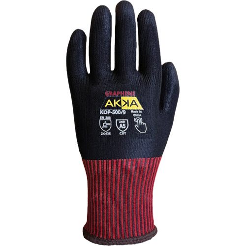 Gants de protection &eacute;lev&eacute;e contre la coupe KOP-500, Taille 6, Calibre 13, Rev&ecirc;tement Polyur&eacute;thane, Enveloppe en Nylon/PEHP/Spandex/Graph&egrave;ne, ASTM ANSI niveau A5/EN 388 niveau E Pryde Industrial Inc.