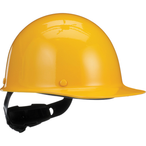 Skullgard&reg; Full Brim Hard Hat, Ratchet Suspension, Yellow Pryde Industrial Inc.