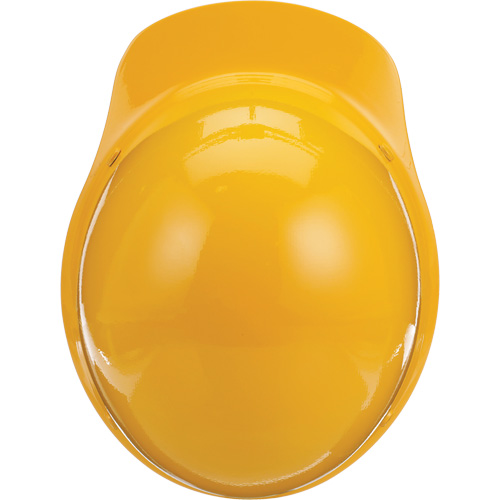 Skullgard&reg; Full Brim Hard Hat, Ratchet Suspension, Yellow Pryde Industrial Inc.