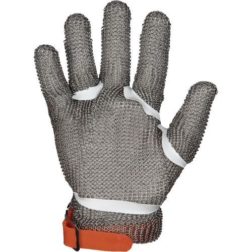 MMG Food Safe Metal Chainmail Gloves, Size 2X-Small, Stainless Steel Shell, ASTM ANSI Level A9 Pryde Industrial Inc.