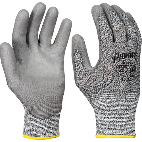 Cut-Resistant Gloves, Size Small, 13 Gauge, Polyurethane Coated, ASTM ANSI Level A4 Pryde Industrial Inc.