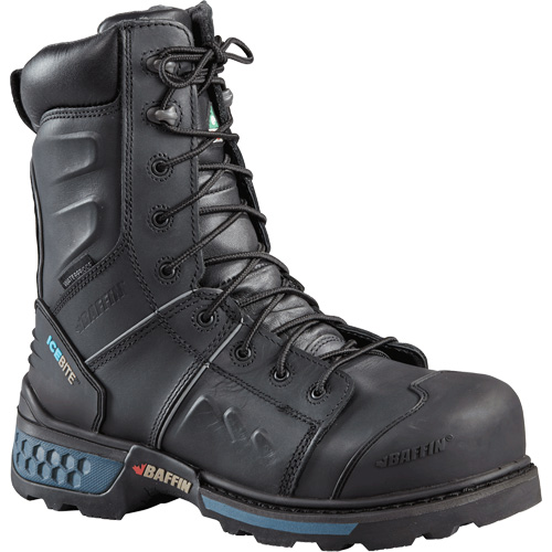 Bottes de s&eacute;curit&eacute; Ice Monster pour hommes, Cuir, Semelle R&eacute;sistant aux perforations, Pointure 12 Pryde Industrial Inc.