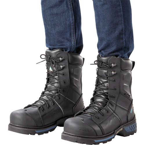 Bottes de s&eacute;curit&eacute; Ice Monster pour hommes, Cuir, Semelle R&eacute;sistant aux perforations, Pointure 12 Pryde Industrial Inc.