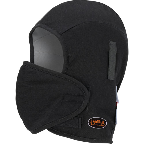 Doublure matelass&eacute;e ignifug&eacute;e Pioneer 766A pour casque de s&eacute;curit&eacute; avec embout buccal amovible, Noir/Gris, Coton/FR-Tech/Modacrylique/Nylon Pryde Industrial Inc.