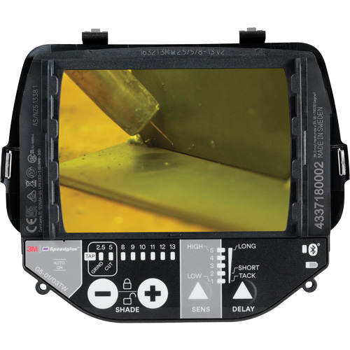 Filtre auto-assombrissant Speedglas G5 pour le soudage par pointage, 2-4/5" la x 4-1/4" h Champ de vision, Pour utilisation avec Casques G5-01 et G5-03 Pryde Industrial Inc.