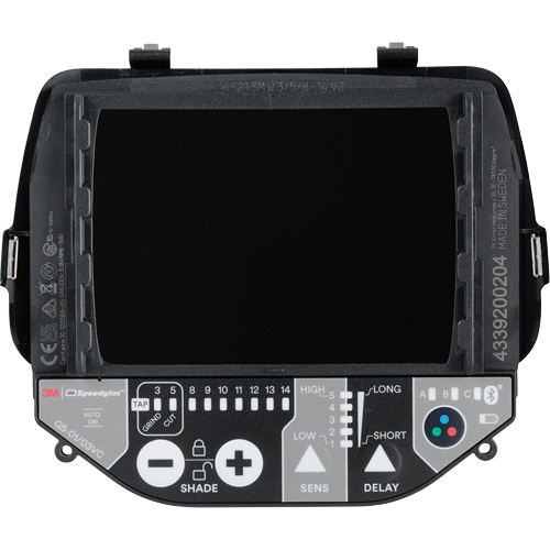 Speedglas G5 Auto-Darkening Variable Colour Filter, 2-4/5" W x 4-1/4" H Viewing Area, For Use With G5-01 and G5-03 helmets Pryde Industrial Inc.