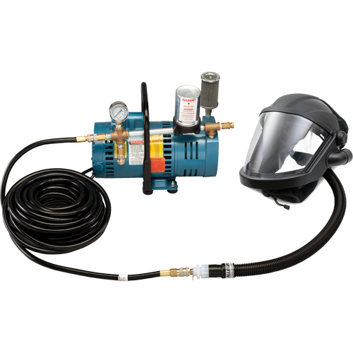 1-Worker MAXSHIELD&reg; Supplied Air Shield System Pryde Industrial Inc.