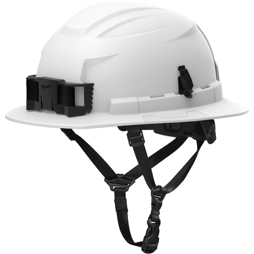 Casque de s&eacute;curit&eacute; &agrave; bordure complet BOLT, R&eacute;pond aux normes CSA type 2, Suspension Rochet, Non ventil&eacute; Pryde Industrial Inc.