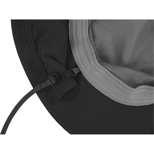 Chapeau de garde forestier 8934 Chill-Its avec prot&egrave;ge-nuque, grand/ T-grand, Noir Pryde Industrial Inc.