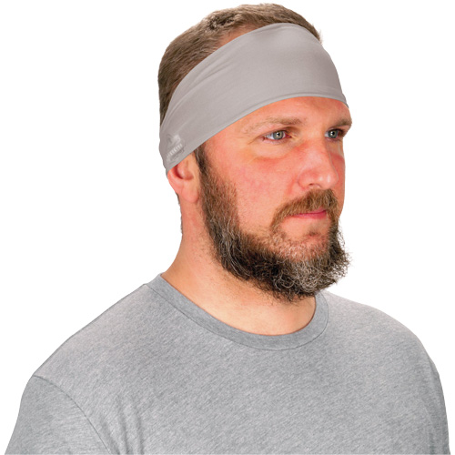 Bandeau de refroidissement en tricot haute performance Chill-Its 6634, Gris Pryde Industrial Inc.