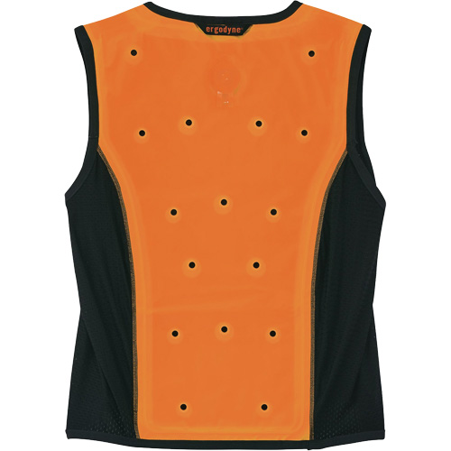 Veste de refroidissement &eacute;vaporatif Chill-Its 6685 avec fermeture &agrave; glissi&egrave;re, 2T-Grand, Orange Pryde Industrial Inc.