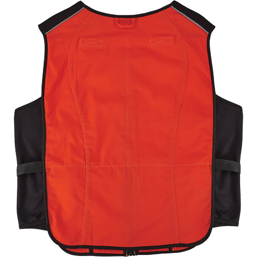 Veste de refroidissement &agrave; changement de phase l&eacute;g&egrave;re Chill-Its 6255 (veste seulement), 2T-grand/3T-grand, Orange Pryde Industrial Inc.