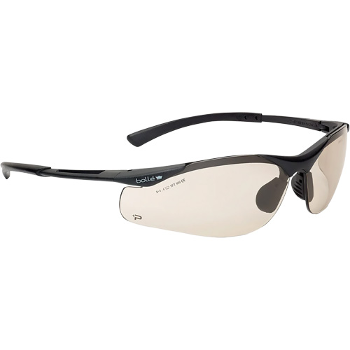 Contour BSSI Safety Glasses, Brown/Copper Lens, Anti-Fog/Anti-Scratch, ANSI Z87+ Pryde Industrial Inc.