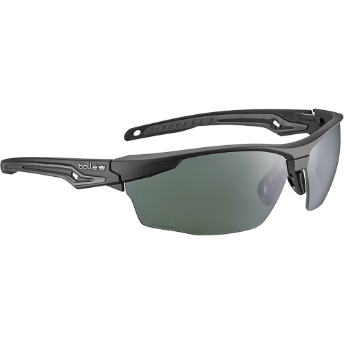 Tryon BSSI Ballistic Safety Glasses, Grey Lens, Anti-Fog/Anti-Scratch/Polarized, ANSI Z87+ Pryde Industrial Inc.