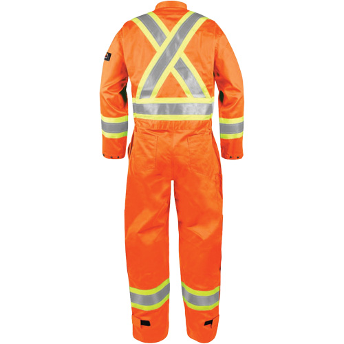 Combinaison ignifuge haute visibilit&eacute;, Taille 5T-Grand, Orange Pryde Industrial Inc.