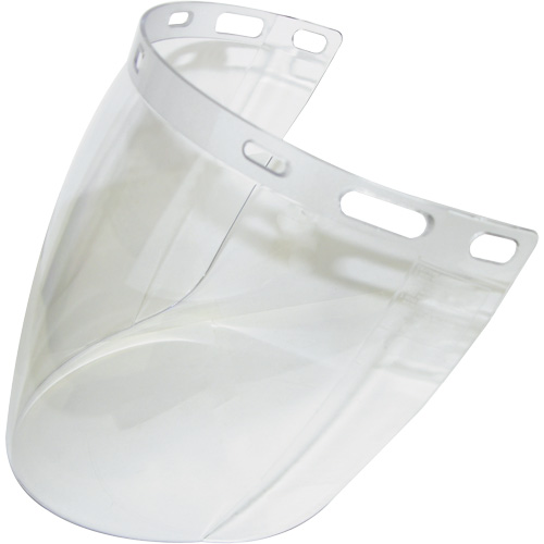2CL Faceshield Visor, Polycarbonate, Clear Tint Pryde Industrial Inc.