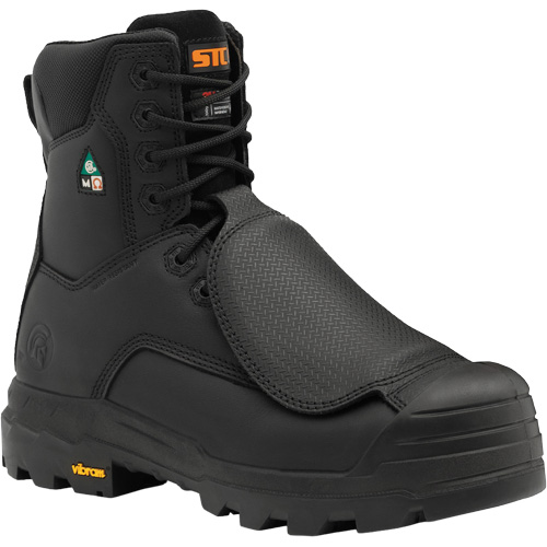Vulcan Work Boots with External Metguard, Leather, Size 8, Impermeable Pryde Industrial Inc.