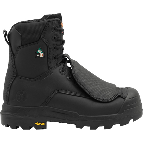 Vulcan Work Boots with External Metguard, Leather, Size 8, Impermeable Pryde Industrial Inc.
