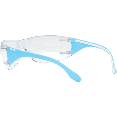Lunettes de s&eacute;curit&eacute; bleu/blanc Adapt Lite, Lentille Transparent, Antibu&eacute;e/Anti-&eacute;gratignures, ANSI Z87+/R&eacute;pond ou surpasse la norme CSA Z94.3 Pryde Industrial Inc.