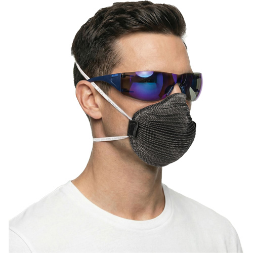 Adapt Lite Safety Glasses, Blue Mirror Lens, Anti-Fog/Anti-Scratch, ANSI Z87+/Meets/Exceeds CSA Z94.3 Pryde Industrial Inc.