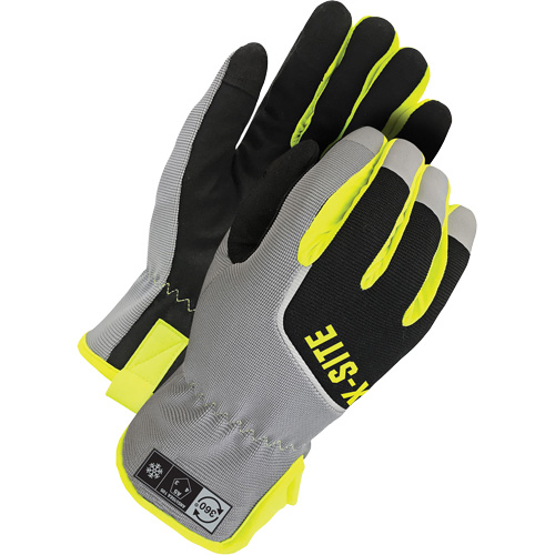 Gants de performance X-Site doubl&eacute;s, r&eacute;sistants &agrave; la coupe et compatibles avec les &eacute;crans tactiles, Taille T-Grand, Enveloppe en Thinsulate/Microfibre/Spandex, ASTM ANSI niveau A5 Pryde Industrial Inc.