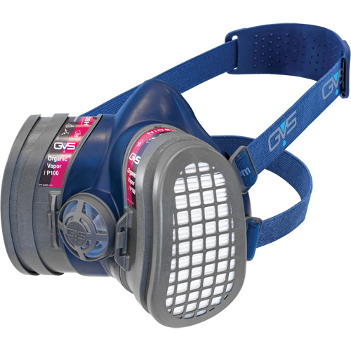 Elipse&reg; Low Profile OV/P100 NIOSH Respirator with Replacement Filters, Elastomer/Thermoplastic, Small/Medium Pryde Industrial Inc.
