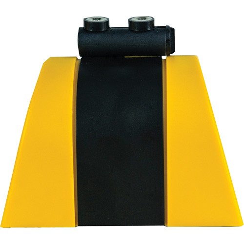 Syst&egrave;me de barri&egrave;re de s&eacute;curit&eacute; HAZLOK, Plastique, Fixation magn&eacute;tique, 30', Ruban Noir et jaune Pryde Industrial Inc.