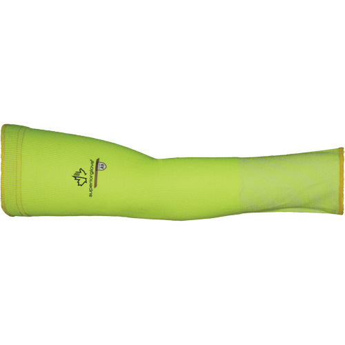 Max KTX1HV Cut-Resistant Sleeve, X-Large, TenActiv, 18", ASTM ANSI Level A9, High Visibility Yellow Pryde Industrial Inc.