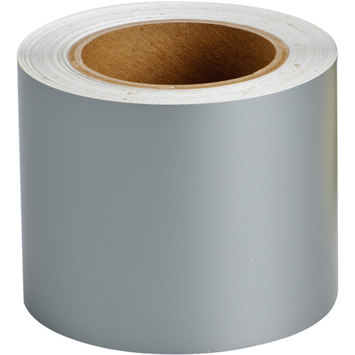 Pipe Marker Tape, 90', Grey Pryde Industrial Inc.