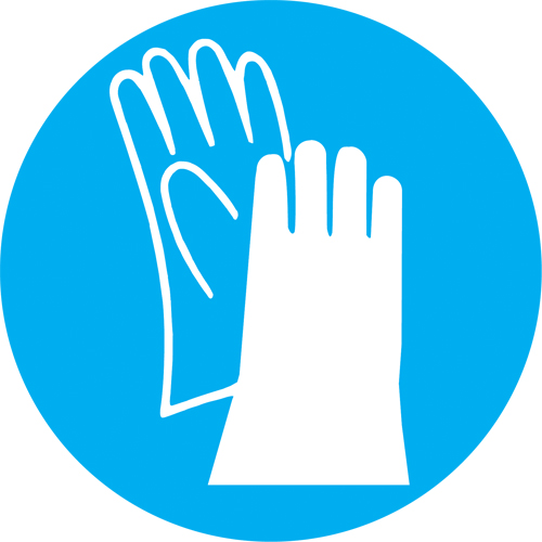 Right to Know Pictogram Labels -Boots, Vinyl, Sheet, 5/8" L x 3/4" W Pryde Industrial Inc.
