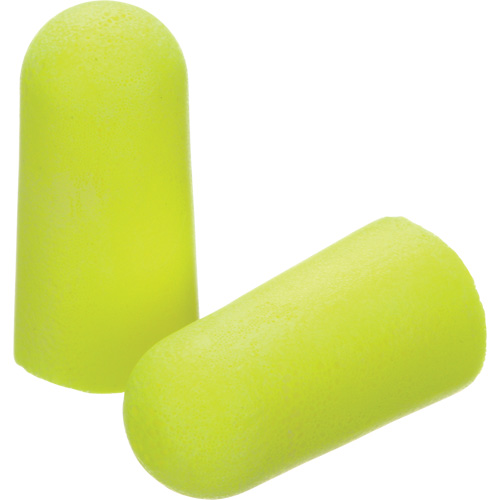 Bouchons d'oreilles n&eacute;on jaune E-A-Rsoft, Vrac - Sac en poly Pryde Industrial Inc.